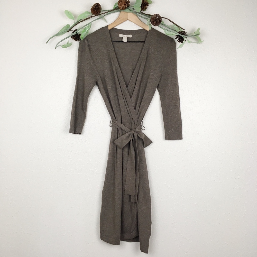 5/$25 Banana Republic wrap sweater 3/4 sleeve